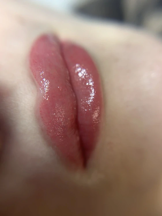 Rtěnková metoda tetování rtů nebo  stínovà technika 